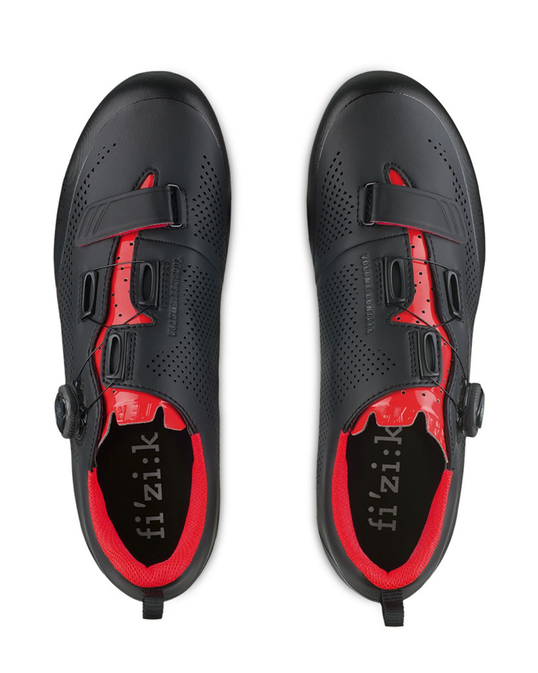 ZAPATILLAS MTB FIZIK TERRA X5 NEGRO/ROJO