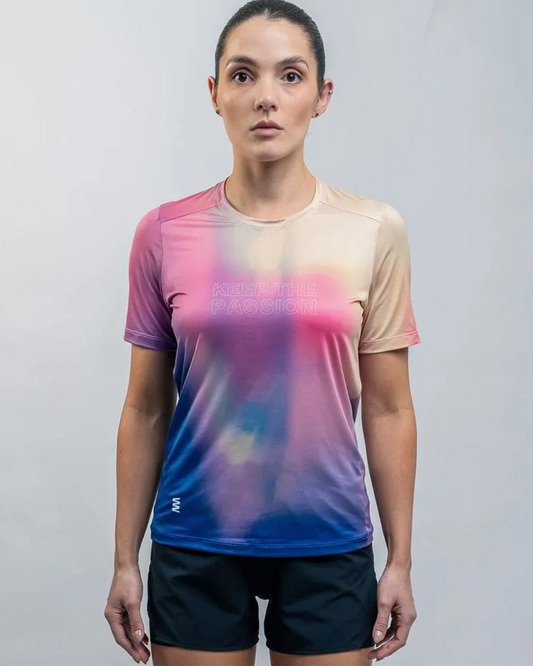 CAMISETA RUNNING SUAREZ BREEZE PINK DAMA