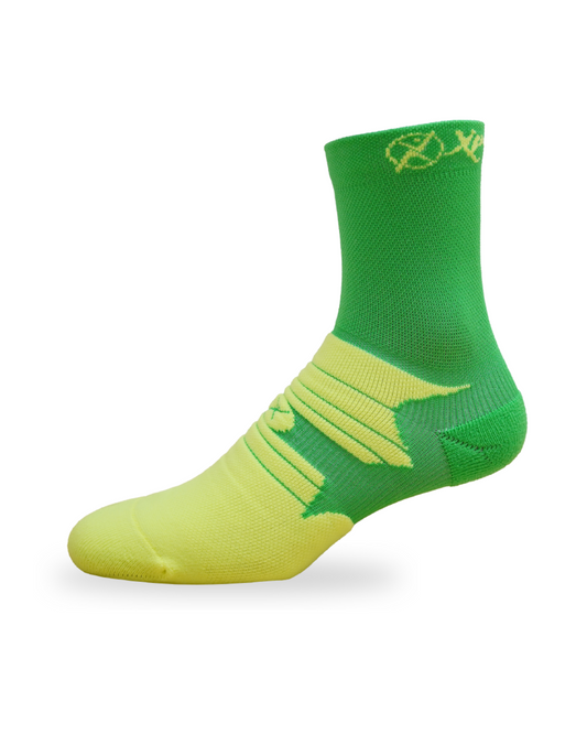 MEDIAS XPEDITION MARATÓN 6” VERDE / NEÓN UNISEX