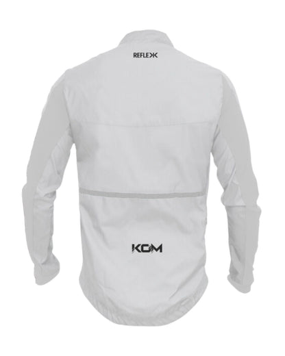 CHAQUETA REFLECTIVA KOM BLANCA UNISEX