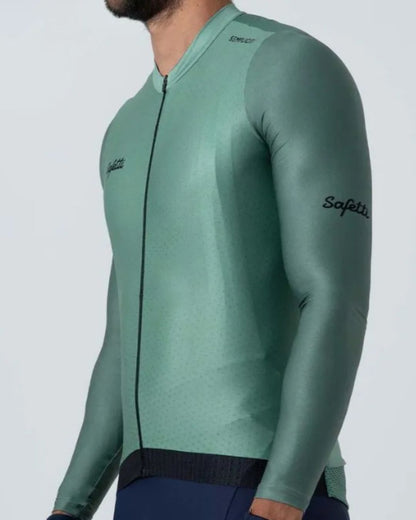 JERSEY ML SAFETTI LEGGERO CADET VERDE PARA HOMBRE