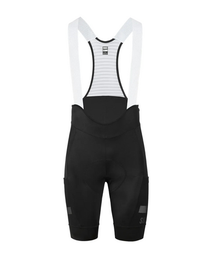 PANTALONETA CON TIRAS SUÁREZ GRAVEL NEGRA HOMBRE