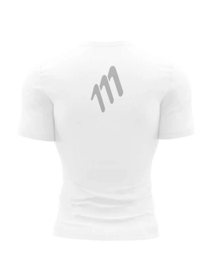 CAMISETA RUNNING 111 TEE BLANCA HOMBRE