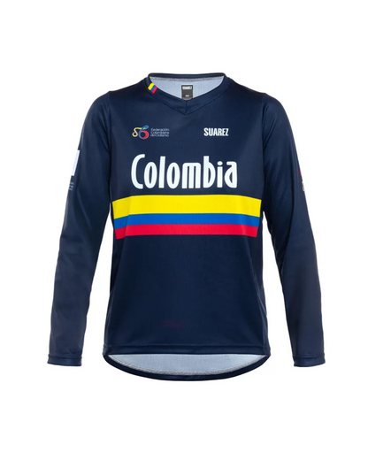 BUZO BMX NIÑOS FEDERACIÓN COLOMBIA AZUL