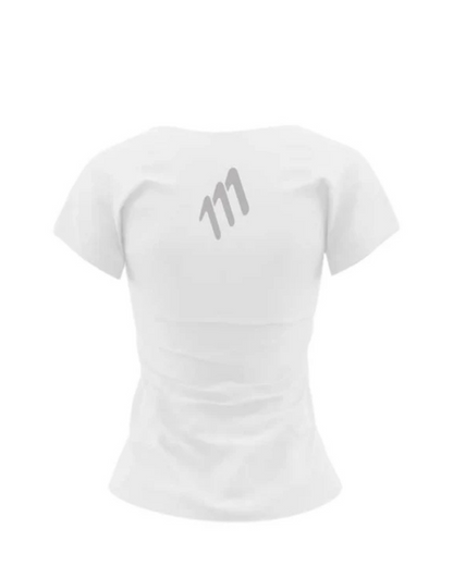 CAMISETA RUNNING 111 TEE BLANCO DAMA