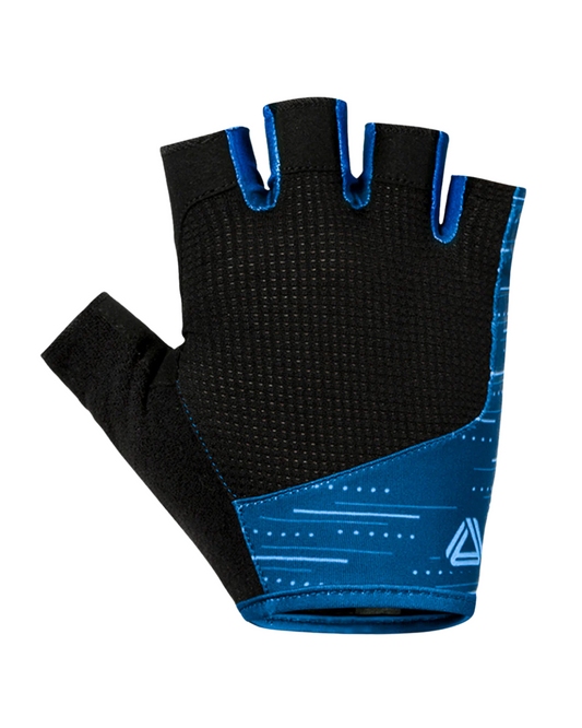 GUANTES CICLISMO GW JET DEDO CORTO AZUL UNISEX