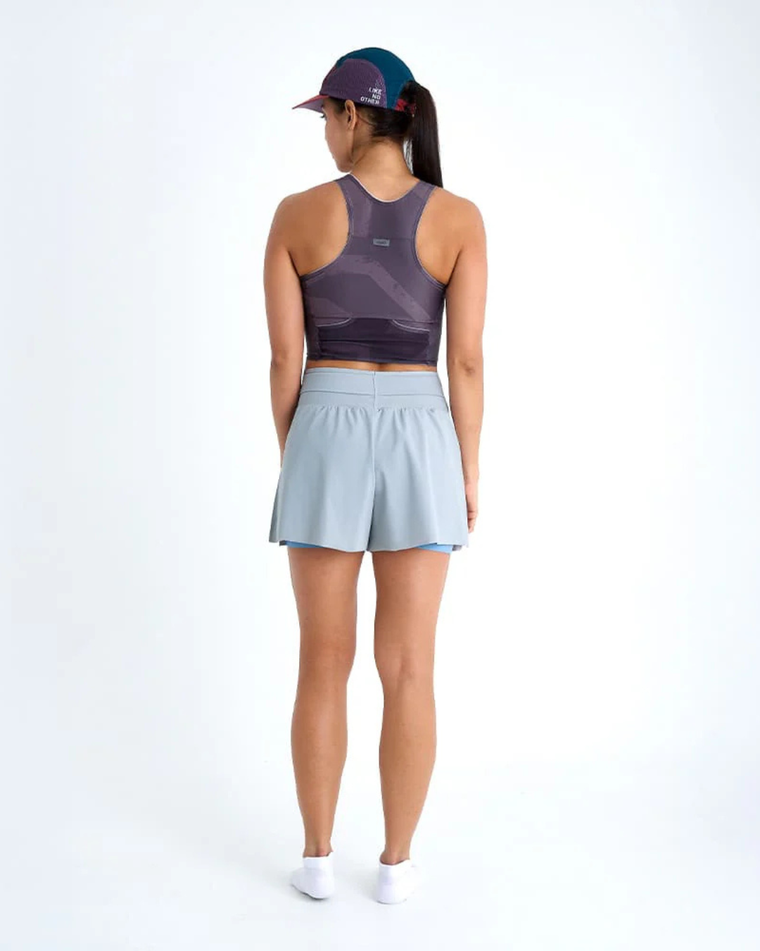 PANTALONETA RUNNING/PADEL SAFETTI GRIS DAMA