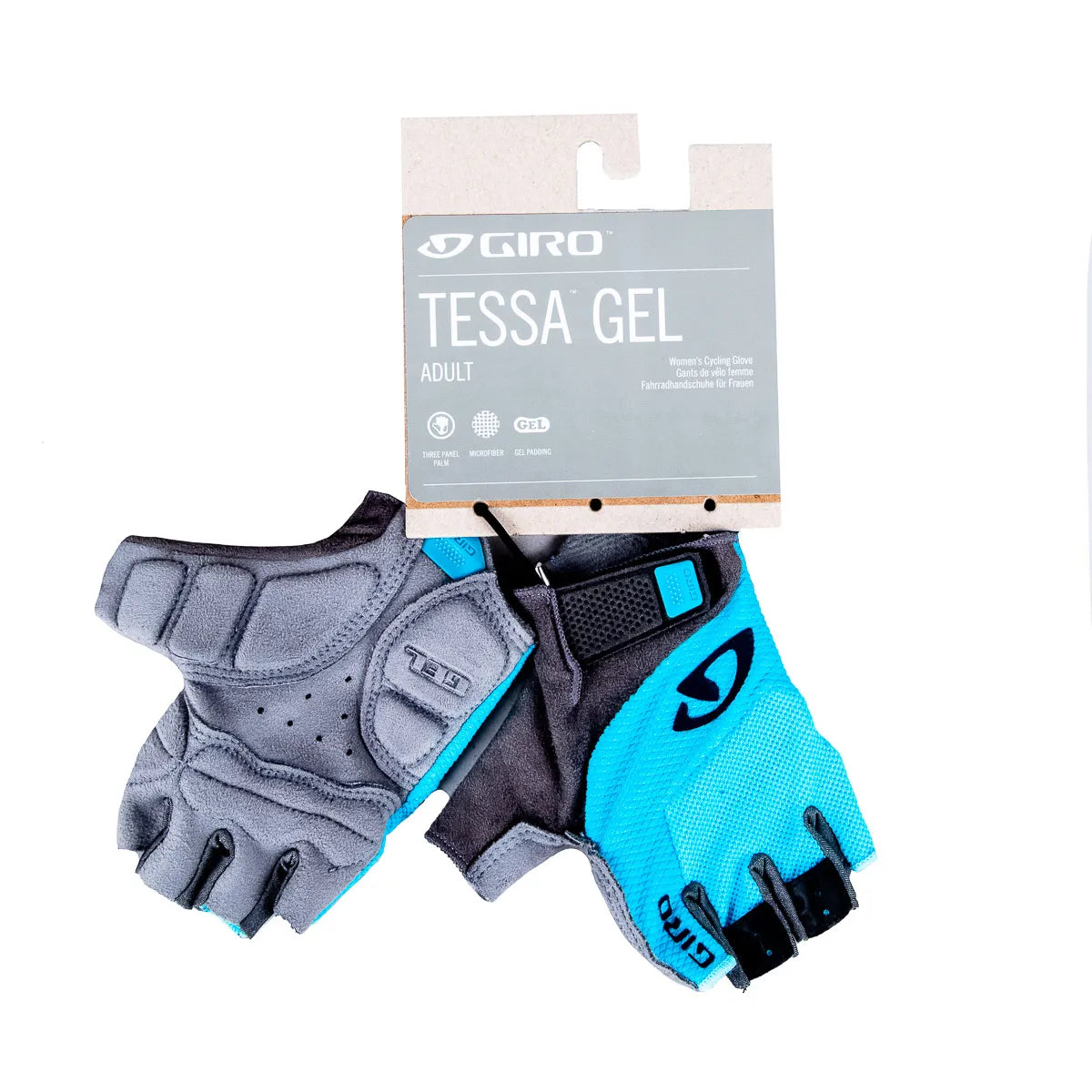 GUANTES TESSA GEL GIRO DEDO CORTO