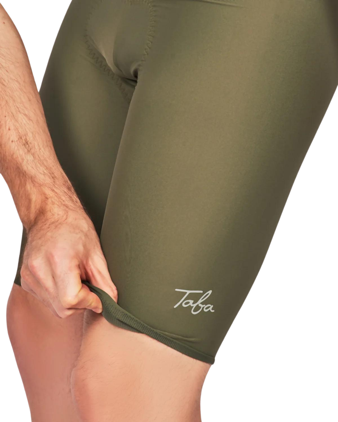 PANTALONETA CON TIRAS TABA VERDE OLIVA HOMBRE