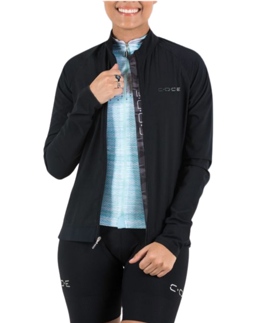 CHAQUETA CODE SPORT REPELENTE A LIQUIDOS NEGRA UNISEX