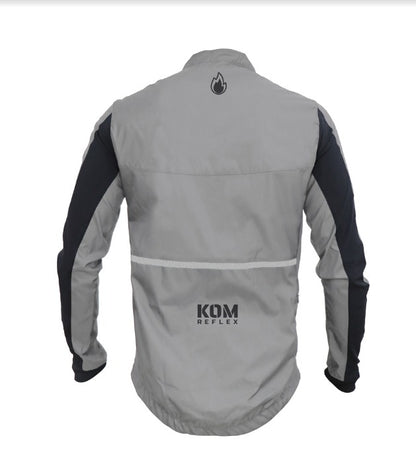 CHAQUETA KOM ROMPEVIENTO REFLECTIVO