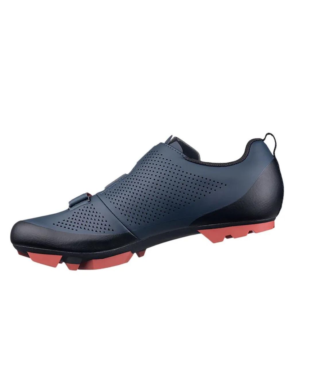 ZAPATILLAS MTB FIZIK TERRA X5 DARK BLUE-BRICK RED