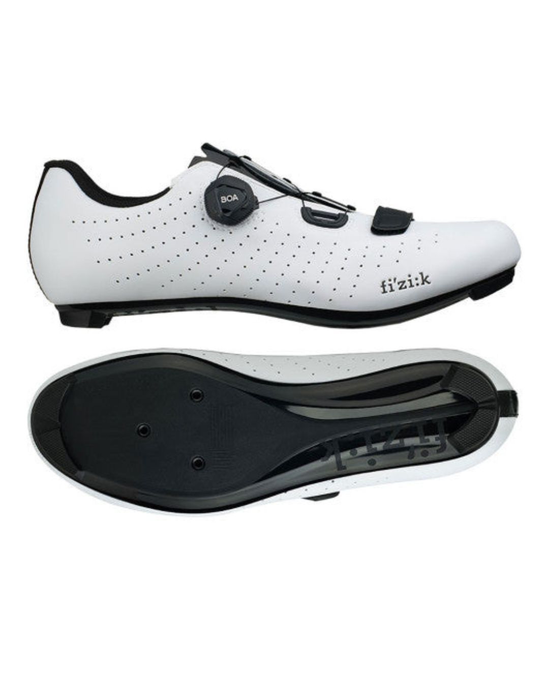 ZAPATILLAS FIZIK TEMPO OVERCURVE R5 WHITE/BLACK