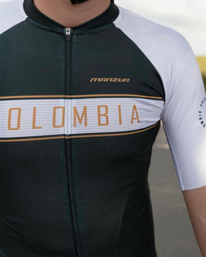 JERSEY MC MANZUR COLOMBIA VERDE HOMBRE